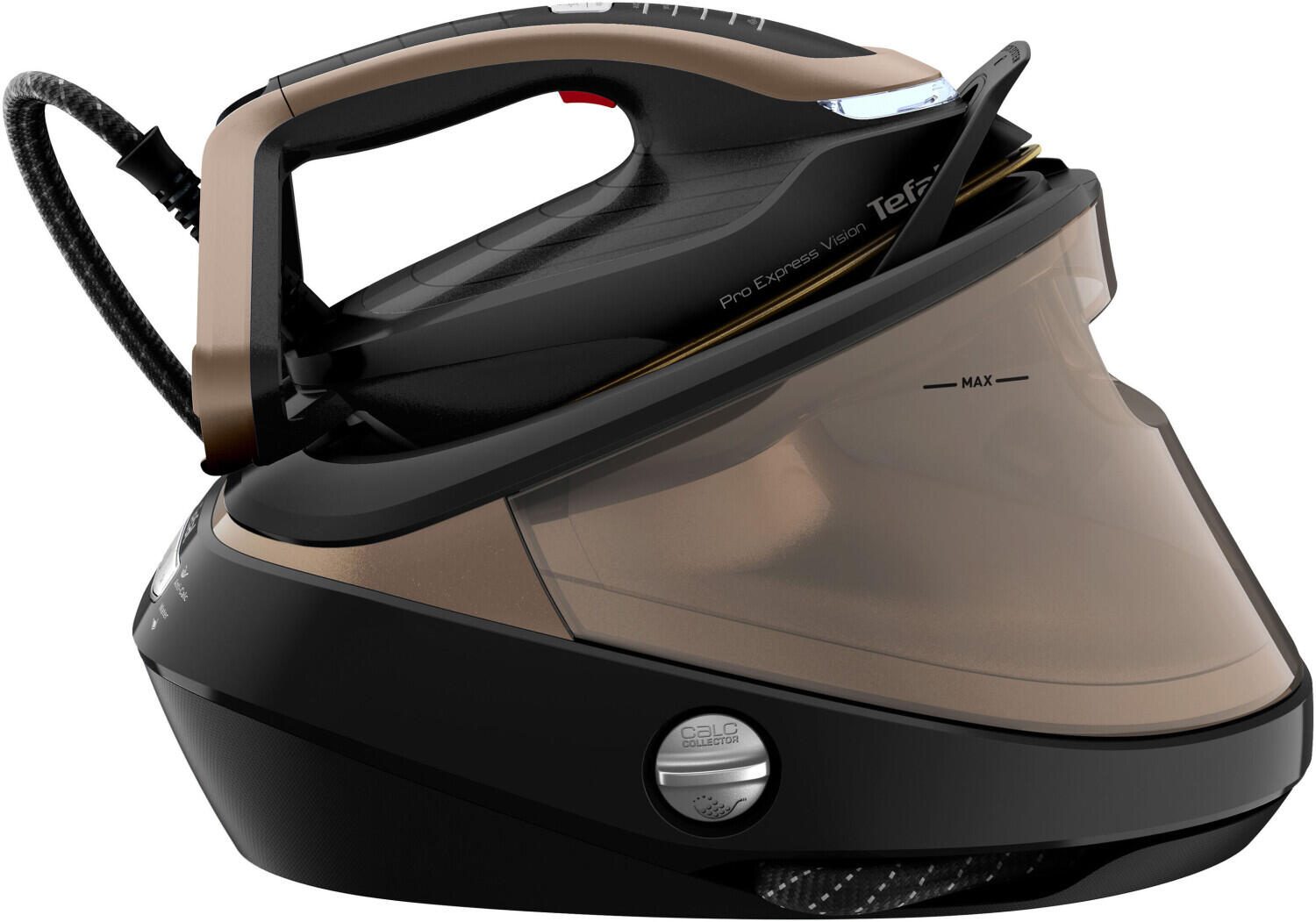 Tefal Pro Express Vision Dampfbügeleisen, schwarz/gold