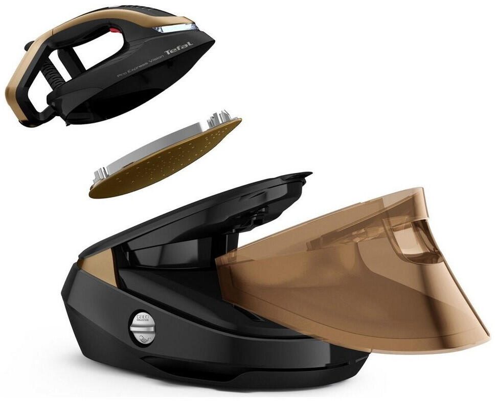 Tefal Pro Express Vision Dampfbügeleisen, schwarz/gold