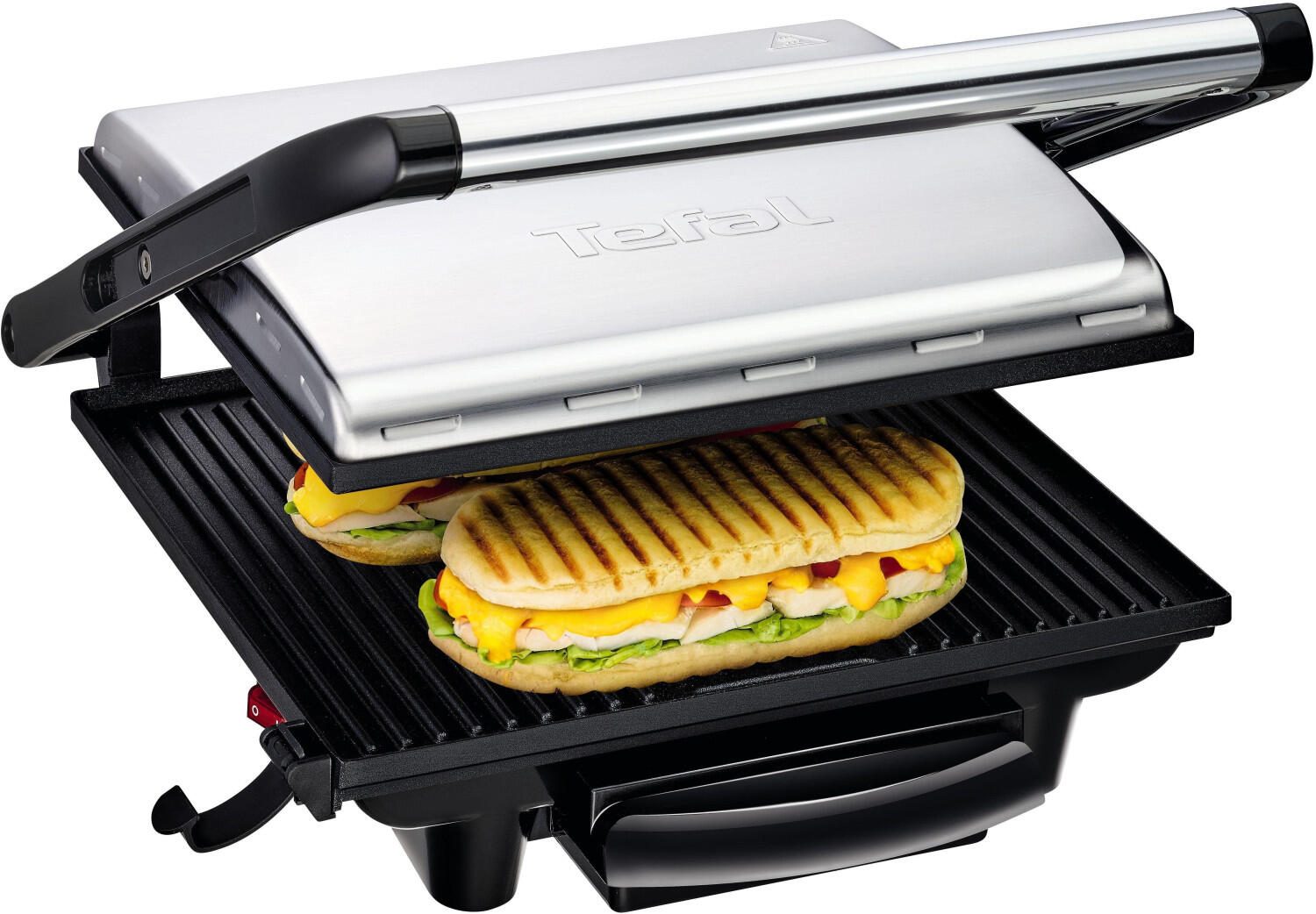 Tefal Inicio Kontaktgrill, silber/schwarz