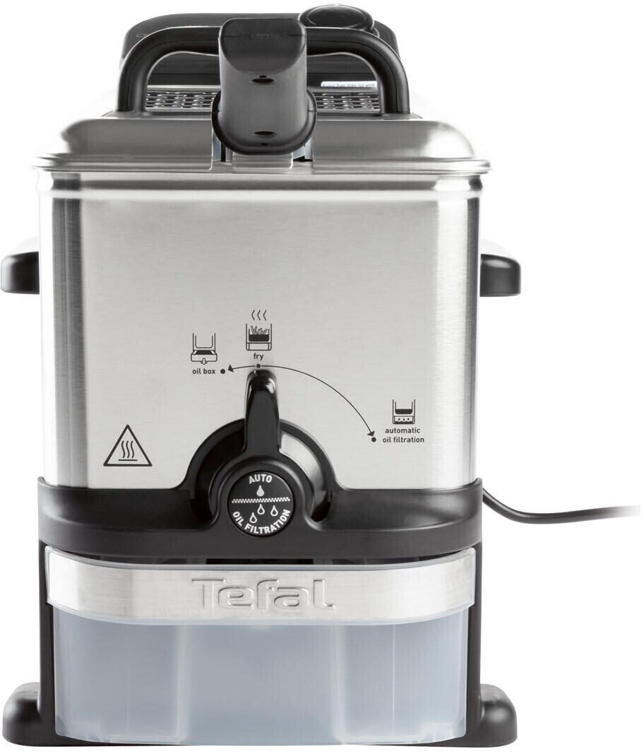Tefal Oleoclean Compact Fritteuse, 2L, silber/schwarz