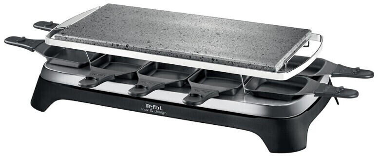 Tefal Raclette-Grill Pierrade, grau/schwarz