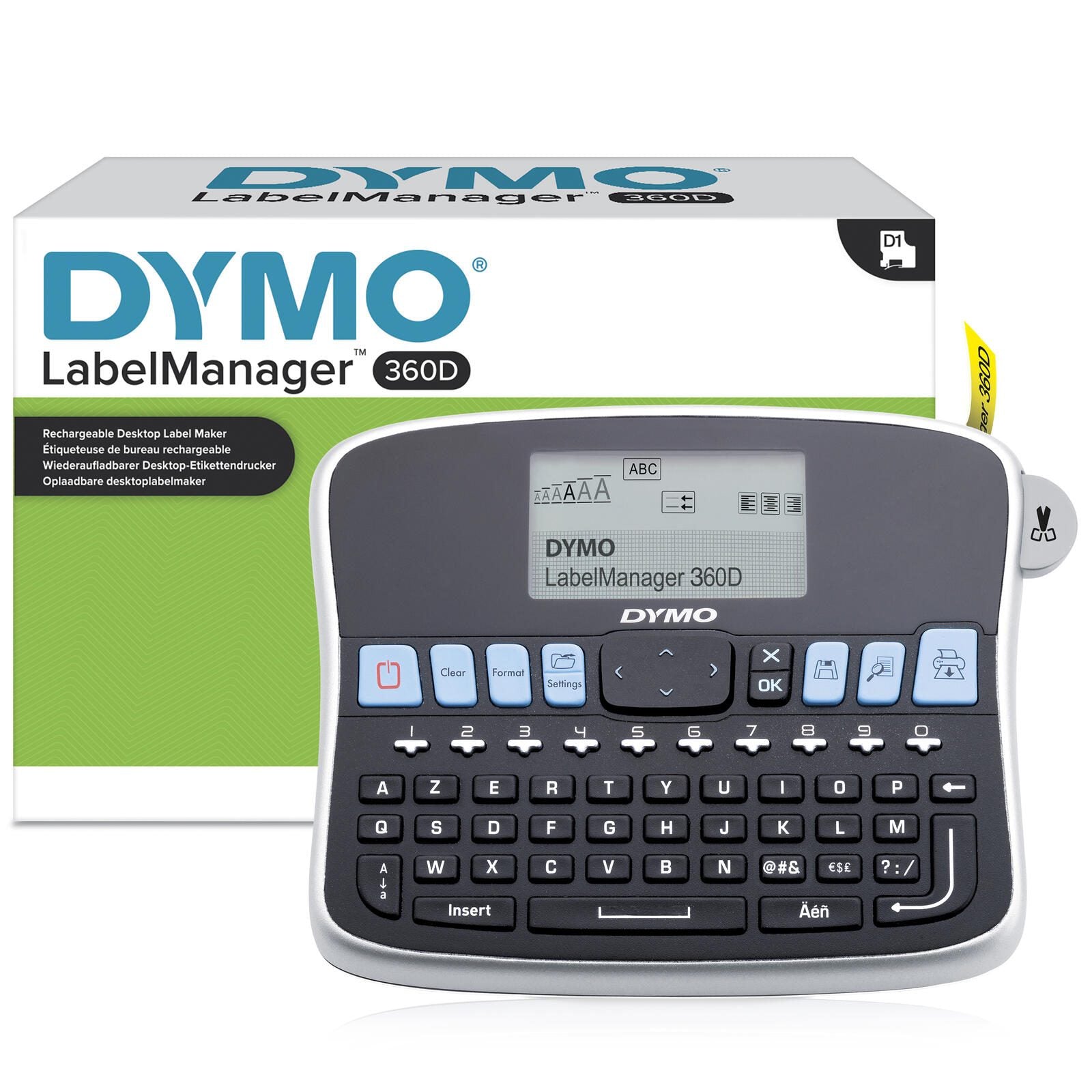 DYMO® LabelManager™ 360D, Beschriftungsgerät