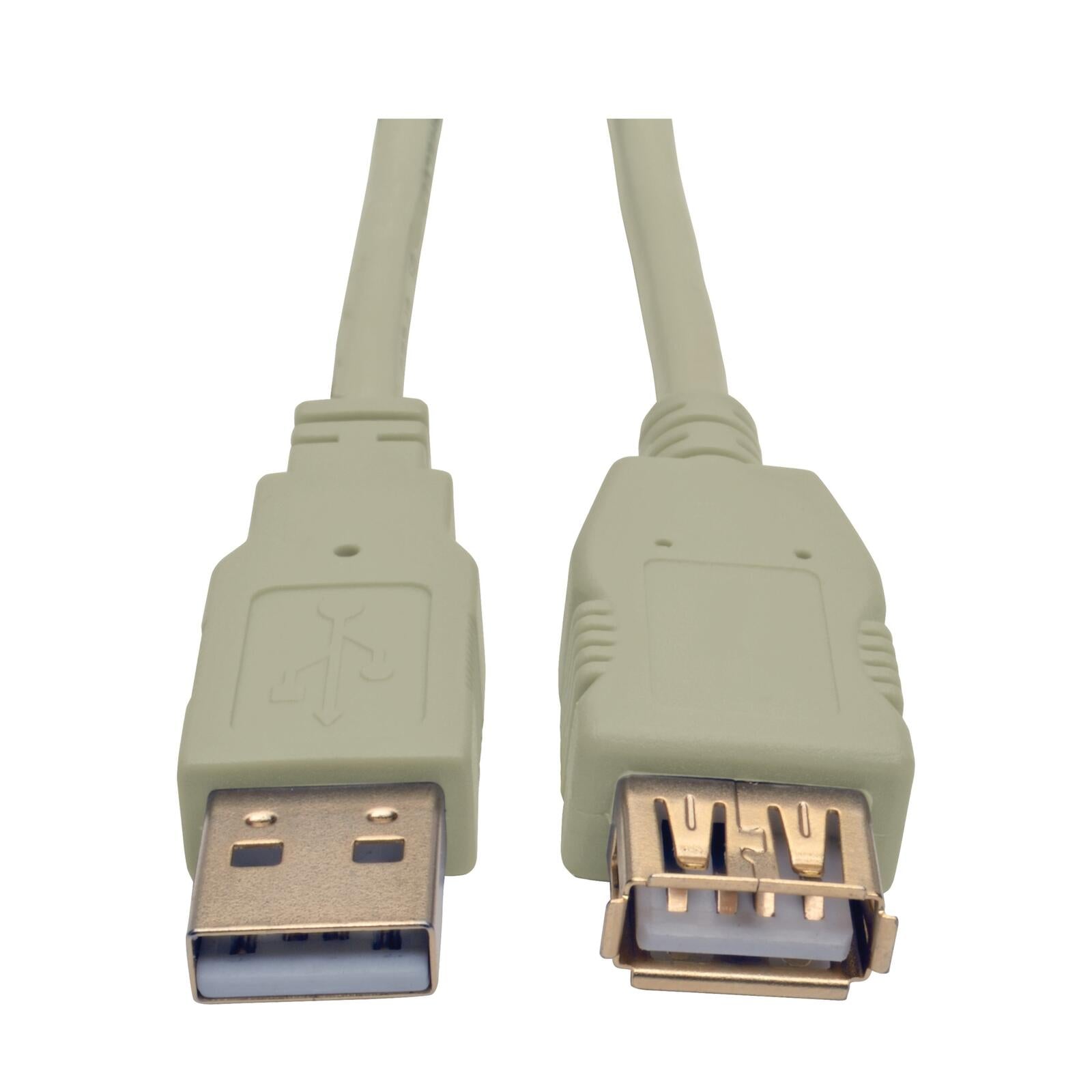 Eaton Tripp Lite Series USB 2.0 Verlängerung Kabel (M/F), Beige, 6 ft. (1.83 m)