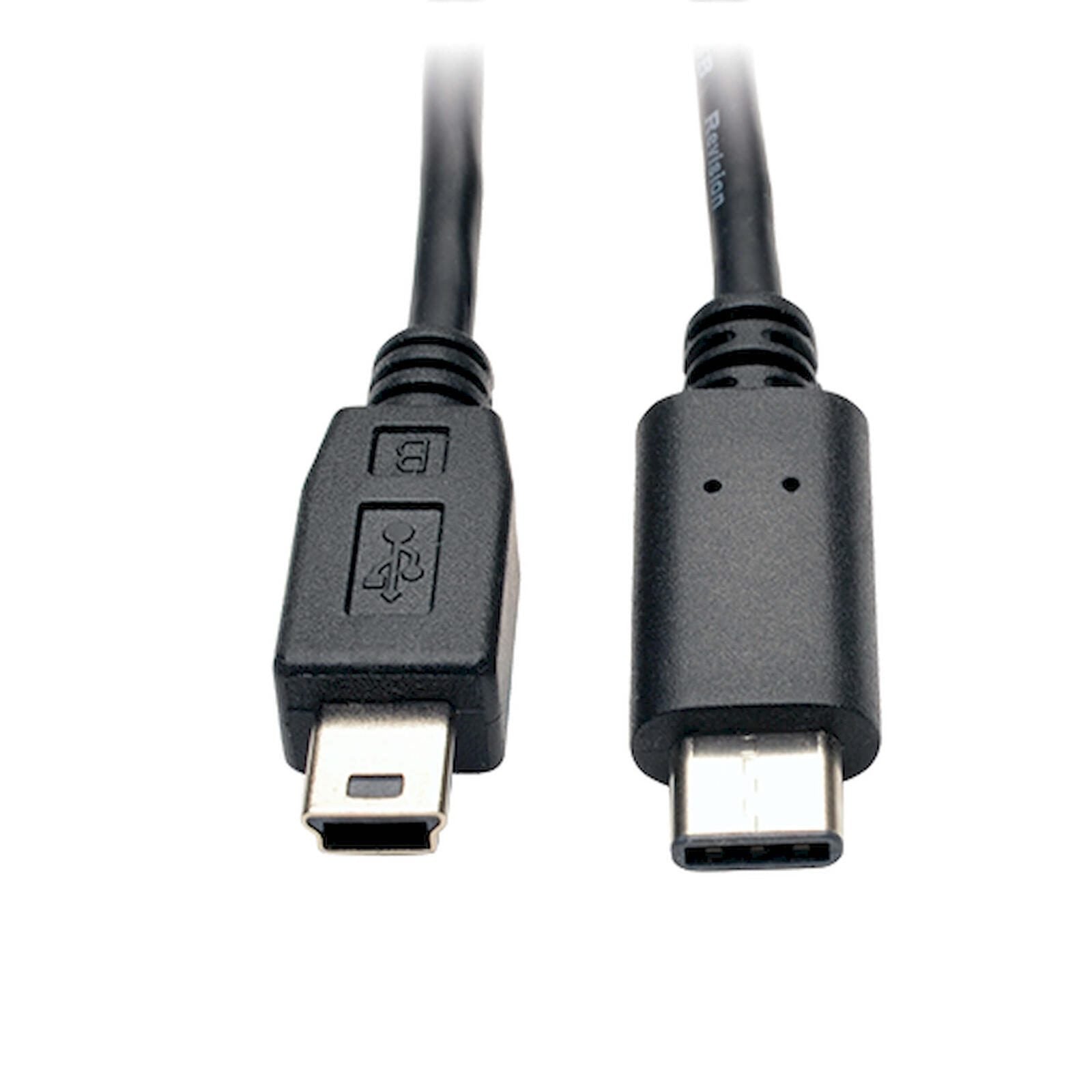 Eaton Tripp Lite Series USB 5-Pin Mini-B zu USB-C Kabel - USB 2.0, (Stecker/Stecker), 6 ft. (1.83 m)