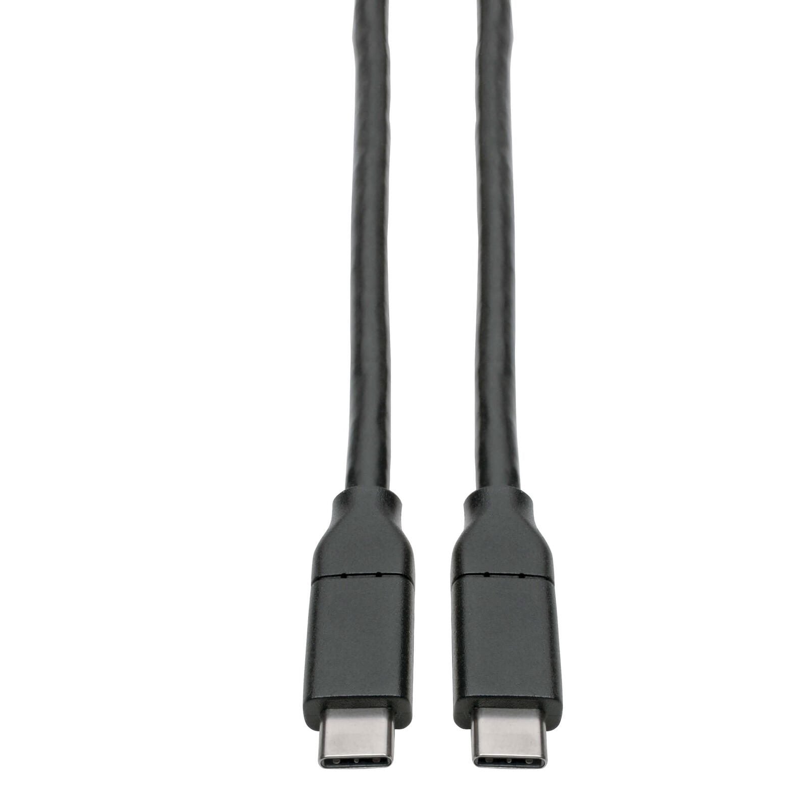 Eaton Tripp Lite Series USB-C Kabel (Stecker/Stecker) - USB 2.0, 5A Rated, USB-IF Certified, Thunderbolt 3, 13 ft. (3.96