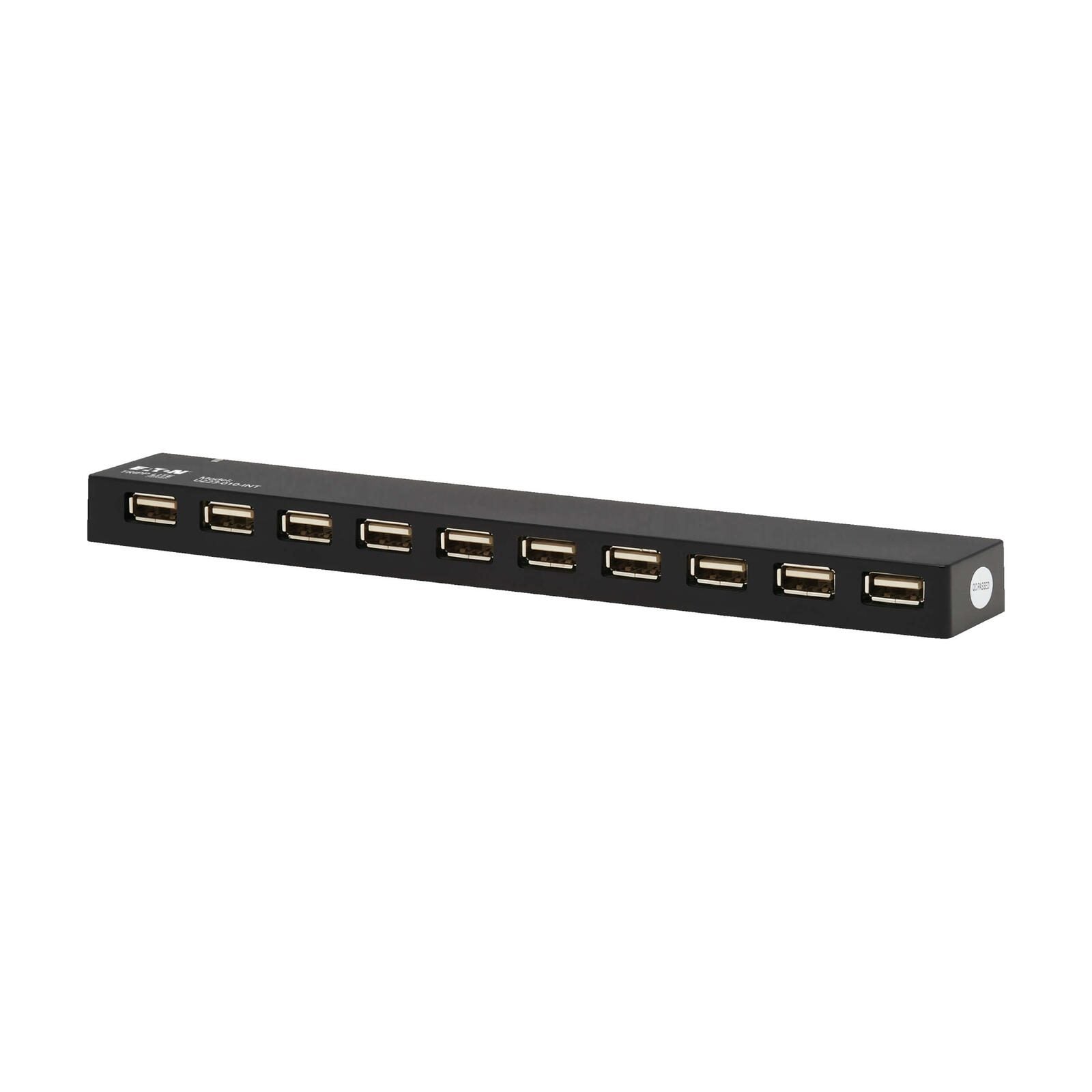 Eaton Tripp Lite Series 10-Port USB Hub mit Power Supply and International Plug Adapters