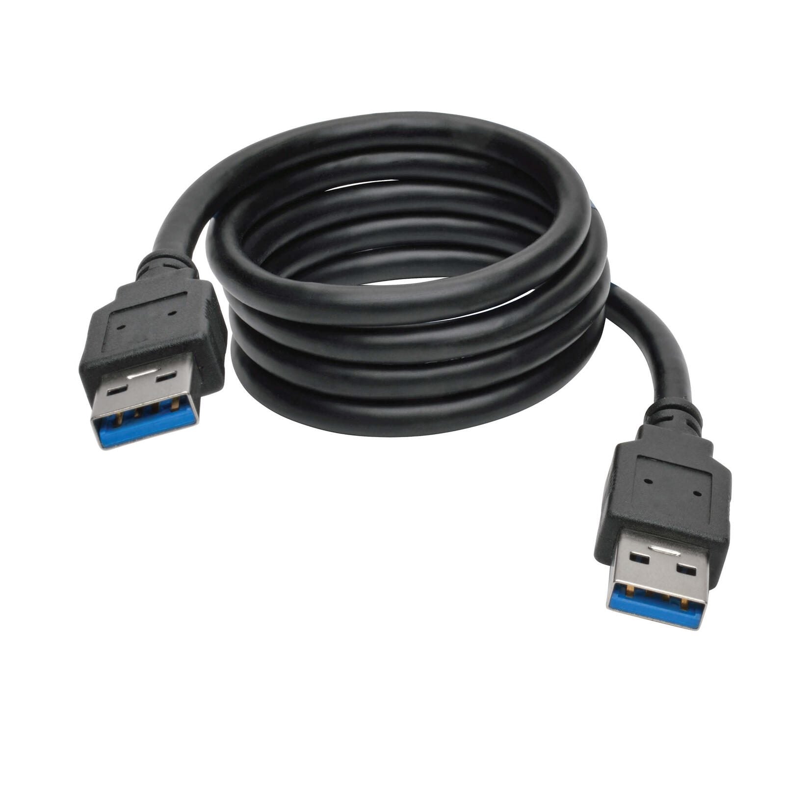 Eaton Tripp Lite Series USB 3.0 SuperSpeed A/A Kabel (Stecker/Stecker), Schwarz, 3 ft. (0.91 m)