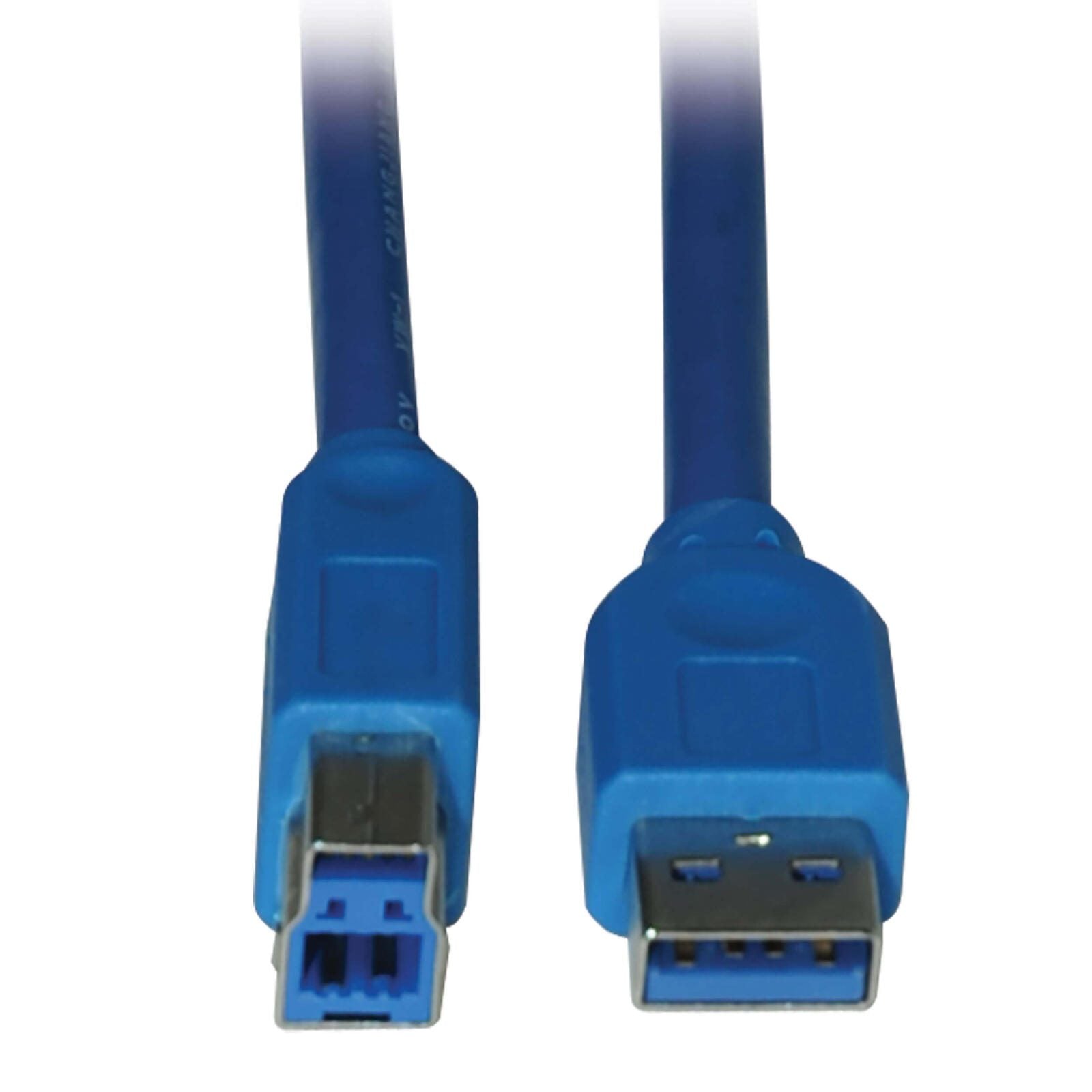 Eaton Tripp Lite Series USB 3.0 SuperSpeed Device Kabel (AB Stecker/Stecker), 15 ft. (4.57 m)