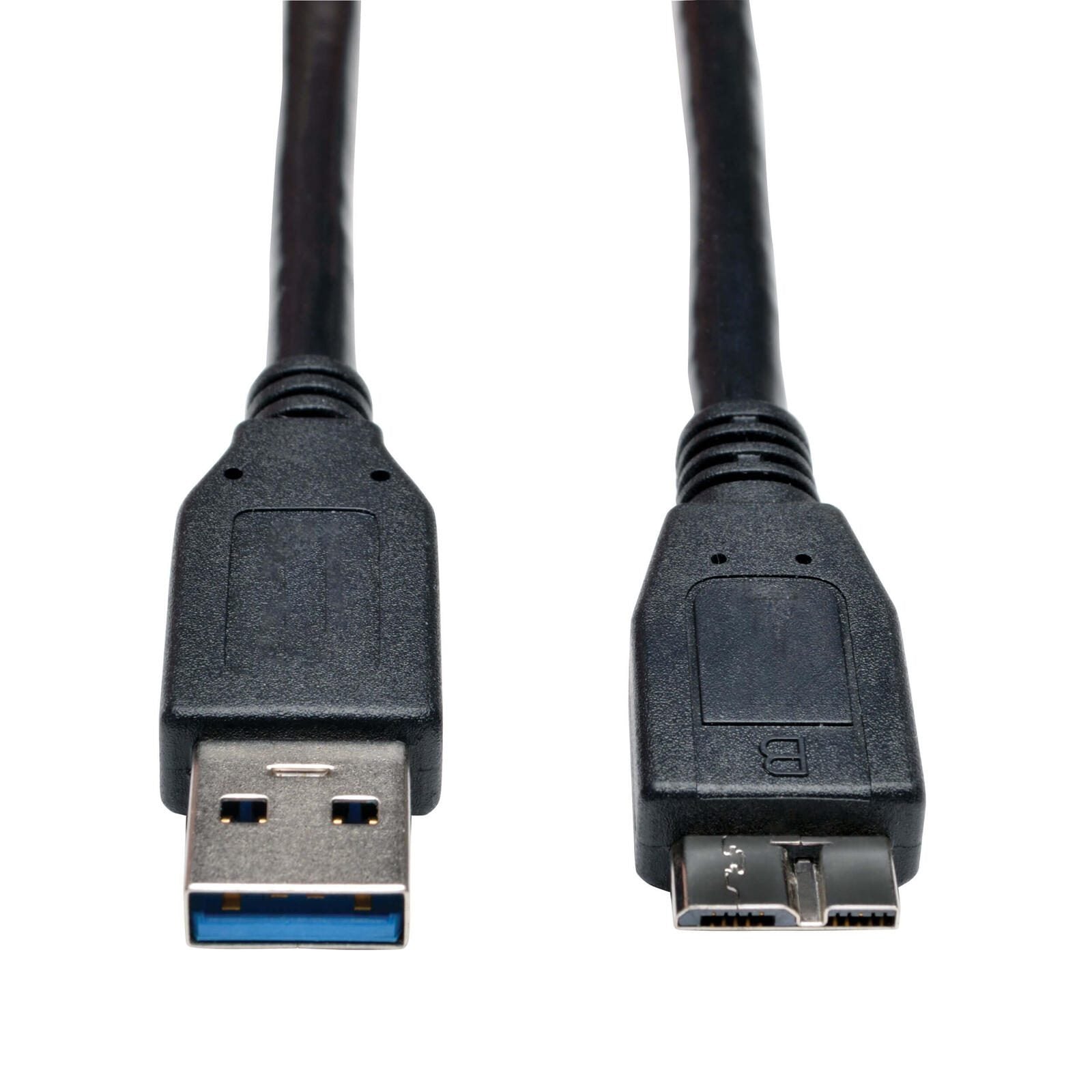 Eaton Tripp Lite Series USB 3.0 SuperSpeed Device Kabel (A zu Micro-B Stecker/Stecker) Schwarz, 6 ft. (1.83 m)