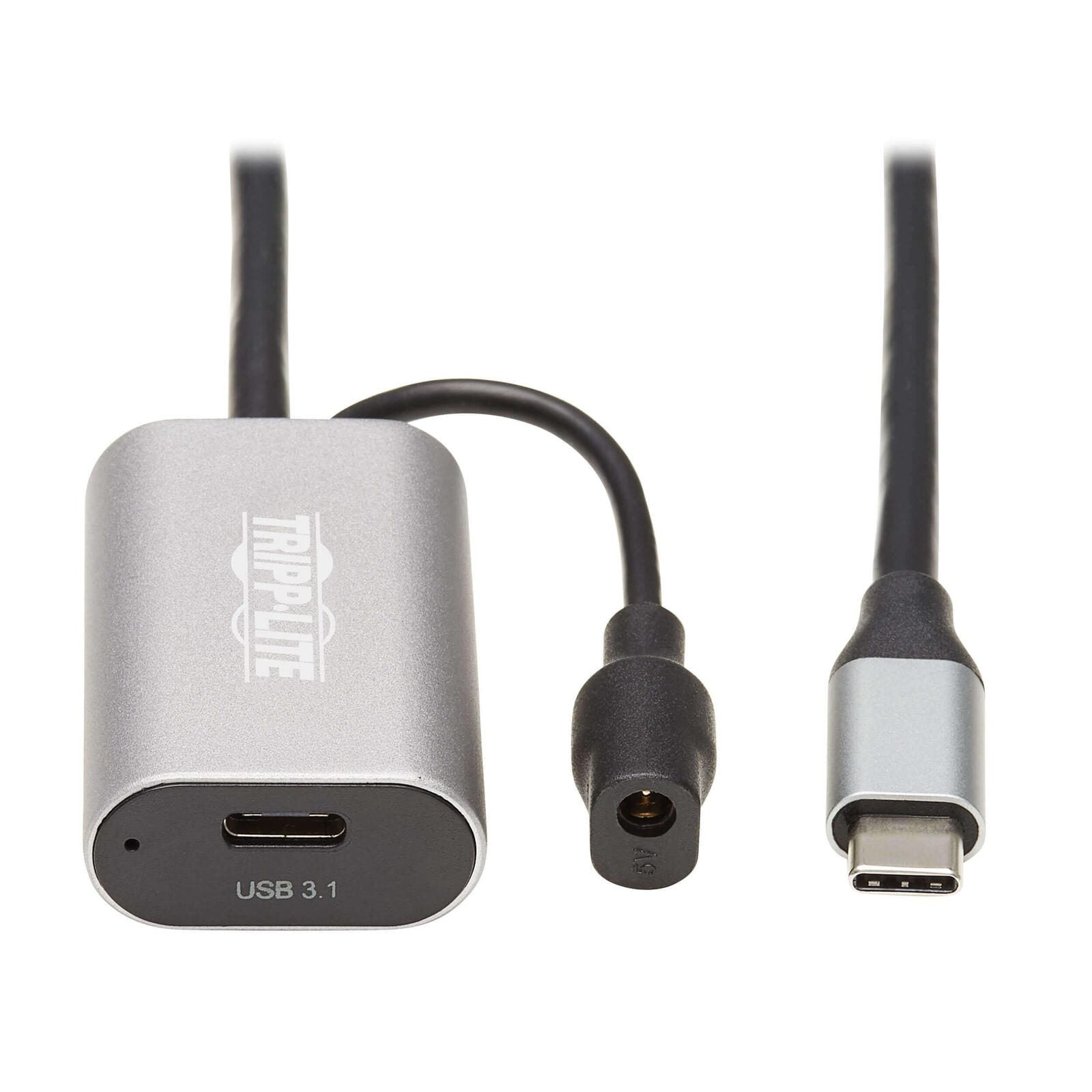 Eaton Tripp Lite Series USB-C Active Verlängerung Kabel - USB-C zu USB-C (M/F), USB 3.1 Gen 1, Data Only, 5M (16.4 ft.)