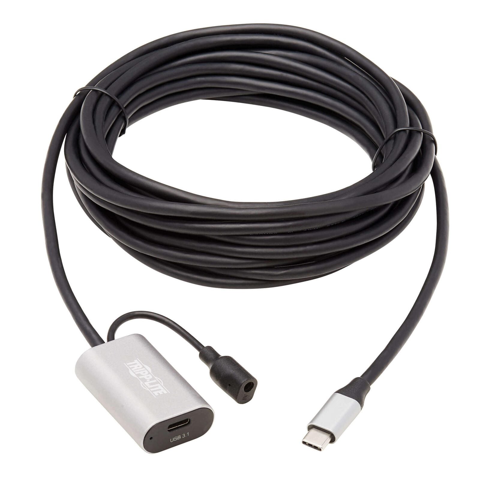 Eaton Tripp Lite Series USB-C Active Verlängerung Kabel - USB-C zu USB-C (M/F), USB 3.1 Gen 1, Data Only, 5M (16.4 ft.)