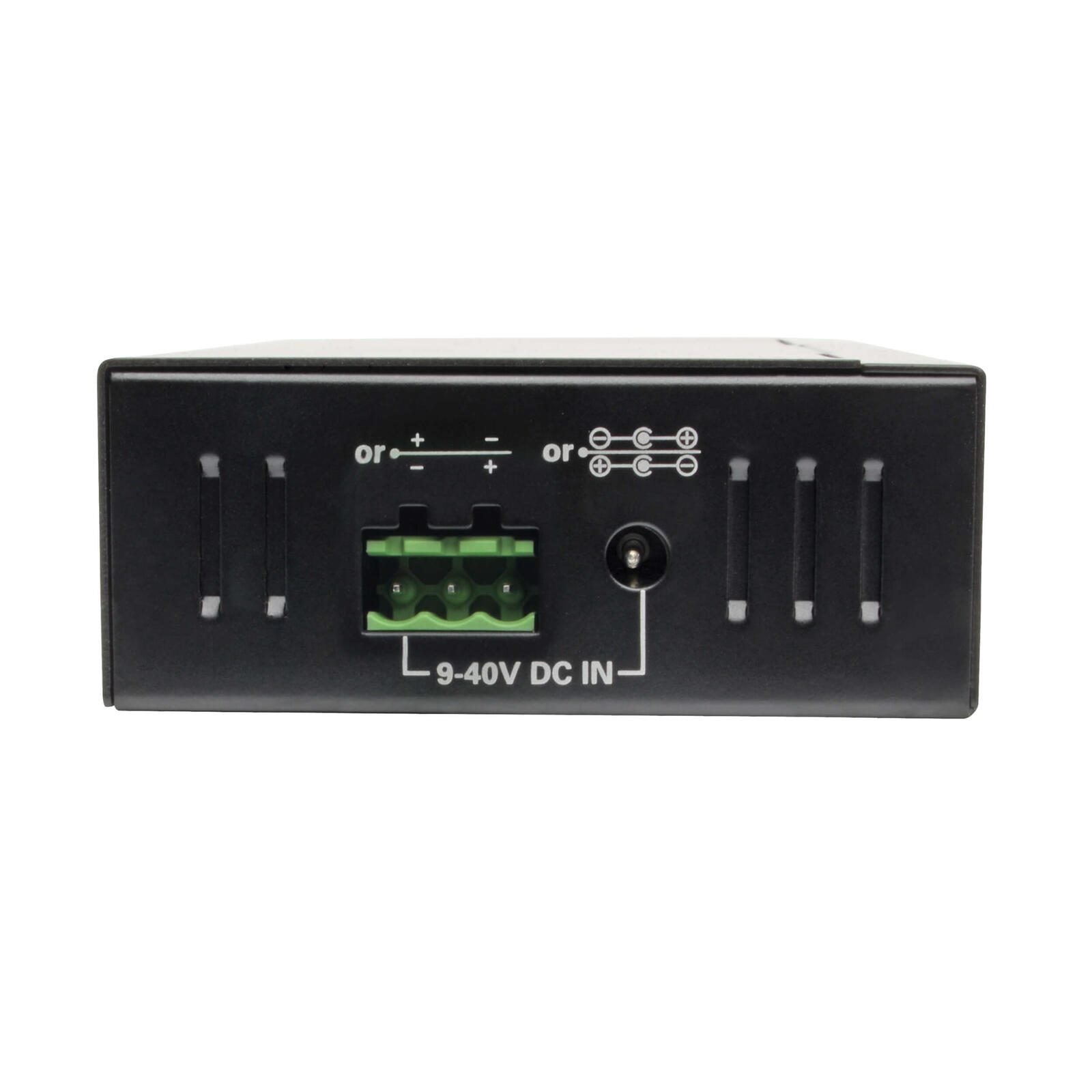 Eaton Tripp Lite Series 4-Port Industrial-Grade USB 3.0 SuperSpeed Hub - 20 kV ESD Immunity, Metal Housing, Mountable