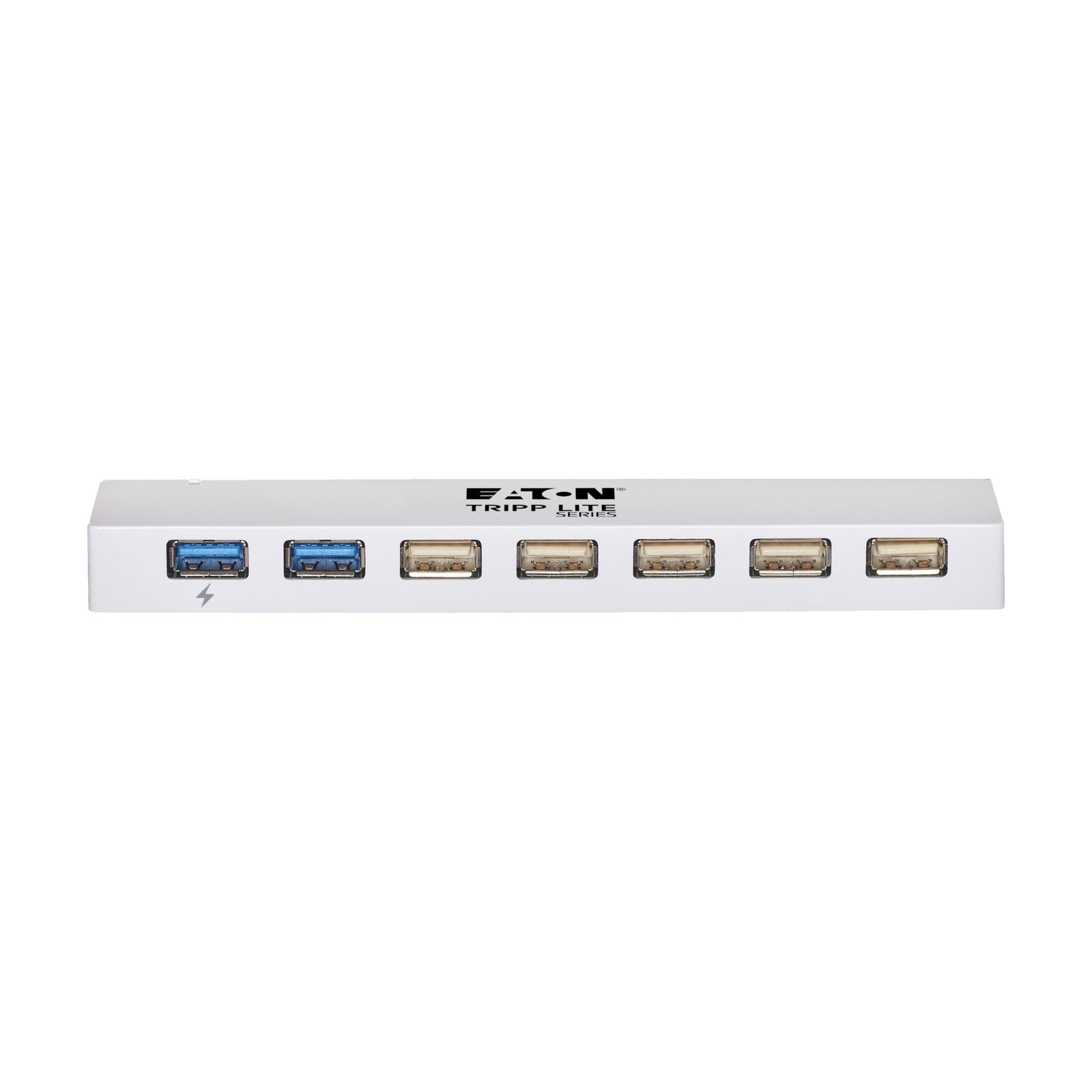 Eaton Tripp Lite Series 7-Port USB 3.0 / USB 2.0 Combo Hub - USB Charging, 2 USB 3.0 & 5 USB 2.0 Ports