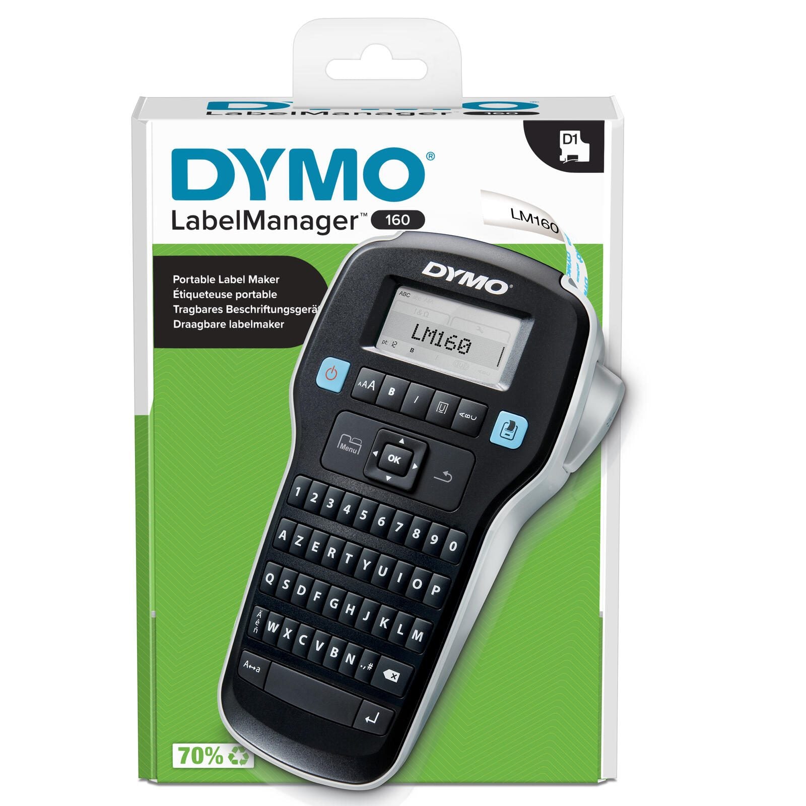 DYMO® LabelManager™ 160 Beschriftungsgerät