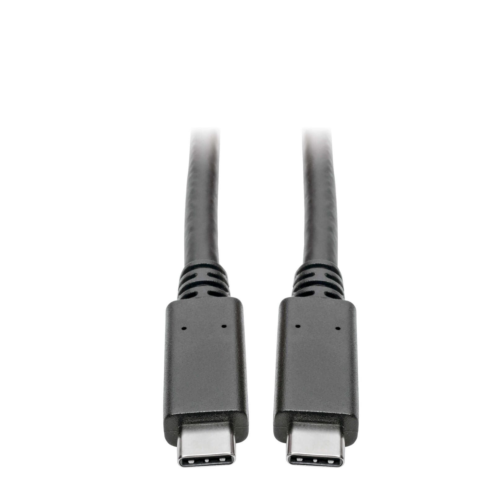 Eaton Tripp Lite Series USB-C Kabel (Stecker/Stecker) - USB 3.1, Gen 1 (5 Gbps), Thunderbolt 3 Compatible, 6 ft. (1.83 m