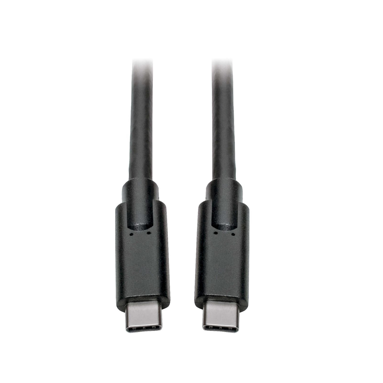 Eaton Tripp Lite Series USB-C Kabel (Stecker/Stecker) - USB 3.1, Gen 1 (5 Gbps), Thunderbolt 3 Compatible, 10 ft. (3.05