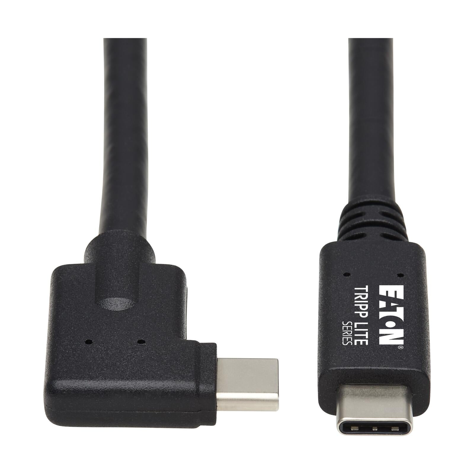 Eaton Tripp Lite Series USB-C Kabel (Stecker/Stecker) - USB 3.2 Gen 2 (10 Gbps), 5A (100W) Rating, Thunderbolt 3 Compati