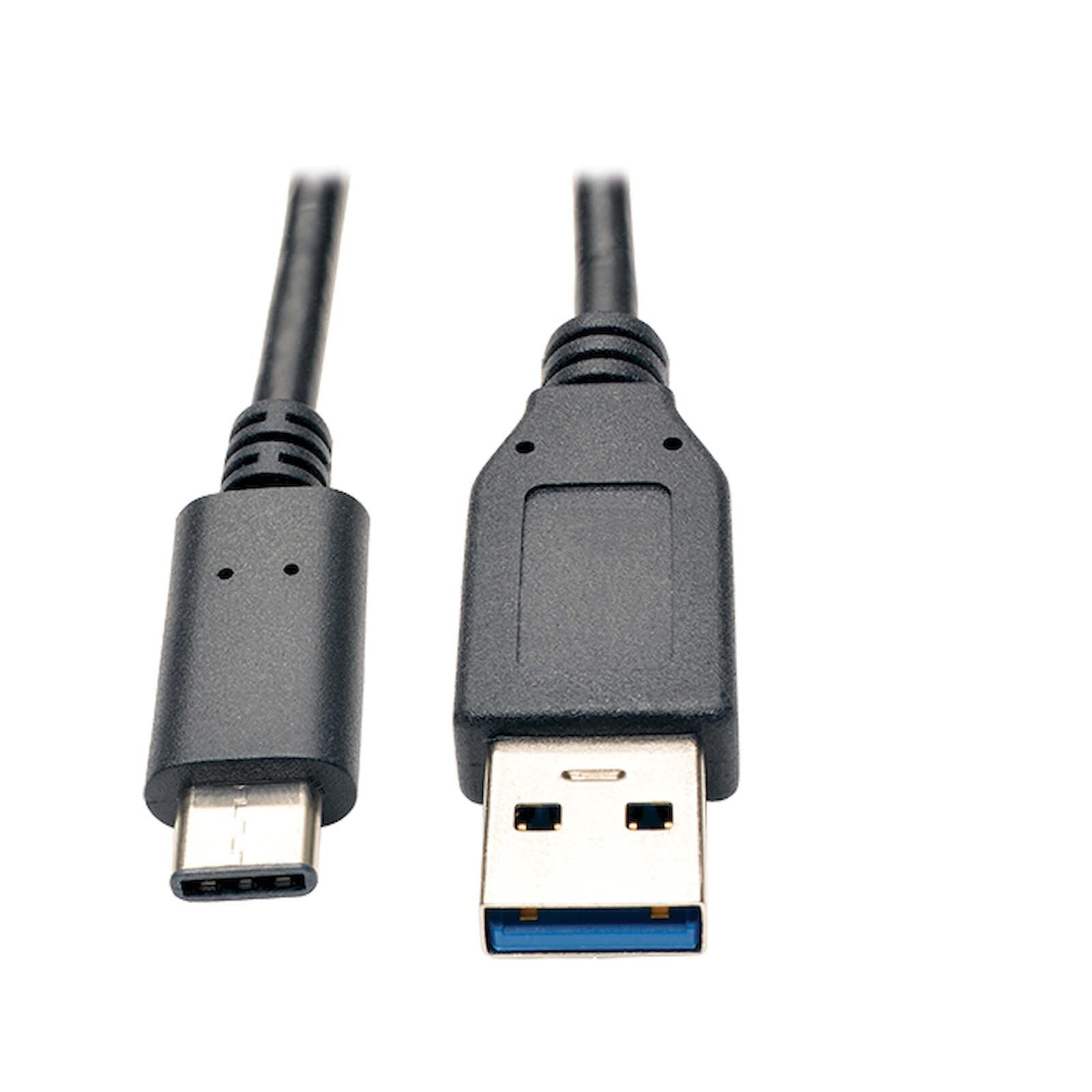 Eaton Tripp Lite Series USB-C zu USB-A Kabel (Stecker/Stecker), USB 3.1 Gen 1 (5 Gbps), Thunderbolt 3 Compatible, 3 ft.