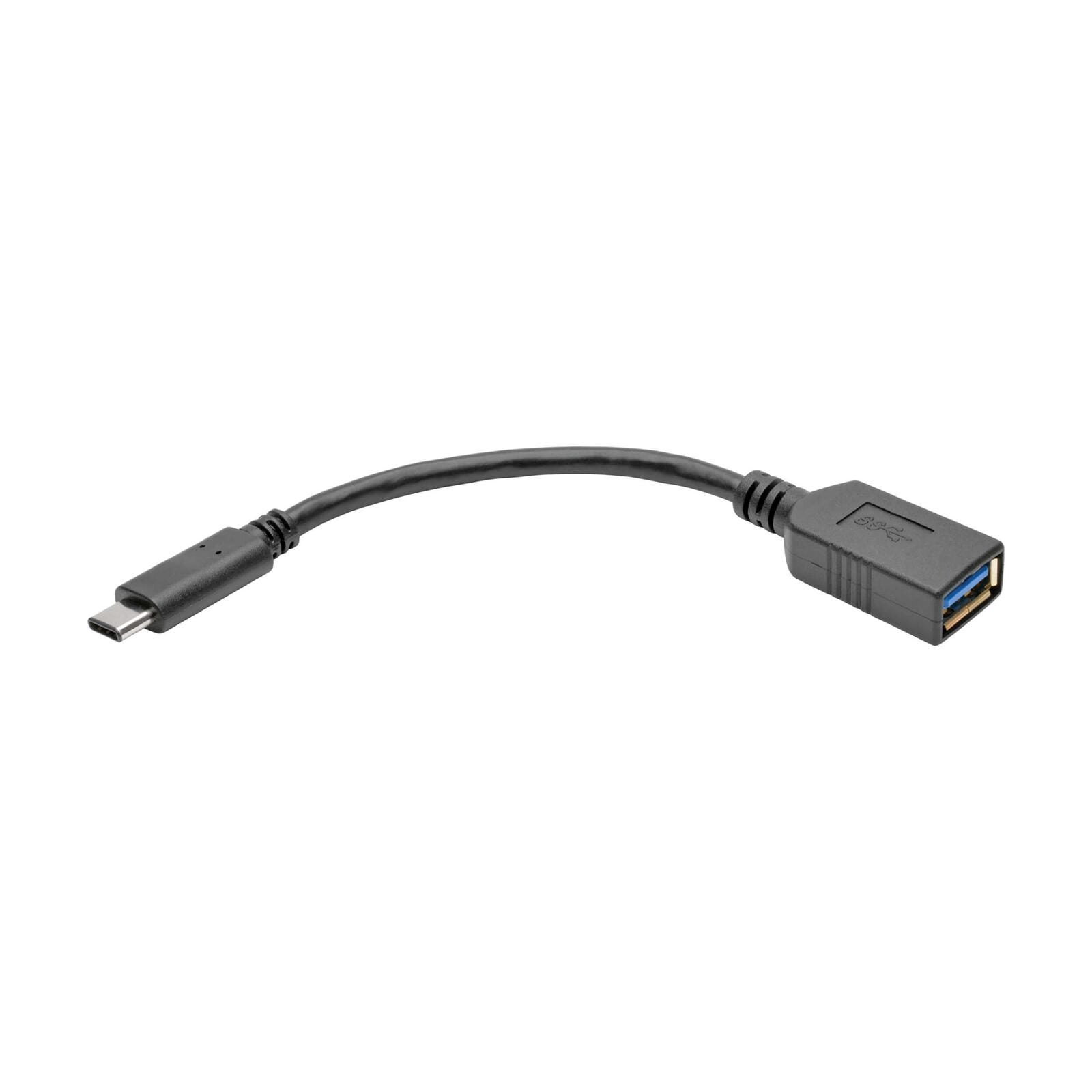 Eaton Tripp Lite Series USB-C zu USB-A Adapter (M/F), USB 3.1 Gen 1 (5 Gbps), Thunderbolt 3 Compatible, 6-in. (15.24 cm)