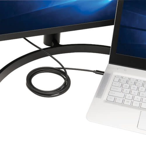 Eaton Tripp Lite Series USB-C zu DisplayPort Bi-Directional Active Adapterkabel (Stecker/Stecker), 4K 60 Hz, HDR, Lockin