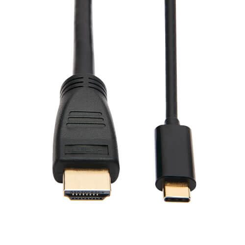 Eaton Tripp Lite Series USB-C zu HDMI Active Adapterkabel (Stecker/Stecker), 4K 60 Hz, 4:4:4, HDCP 2.2, Mid-Kabel Adapte