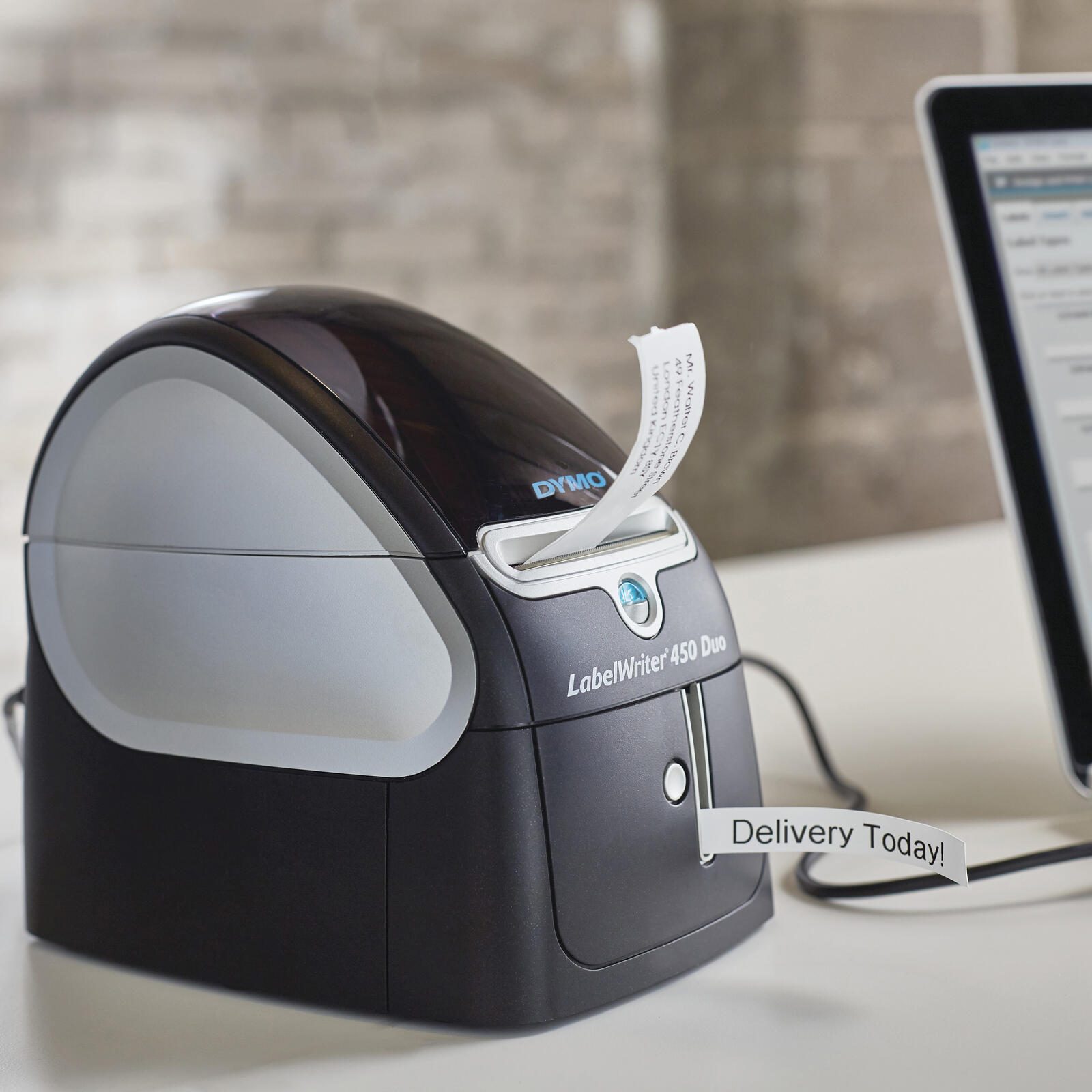DYMO® LabelWriter™ 450 Duo, Kombi-Drucker aus LabelWriter™ und LabelManager™, USB, 300/180 dpi, Thermodirekt- bzw. -tran