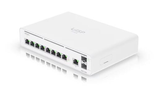 Ubiquiti UISP Konsole mit integrierter Switch und Multi-Gigabit-Ethernet-Gateway