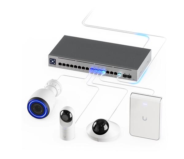Ubiquiti UniFi USW Pro Max 16-Port Switch Layer 3, Etherlighting