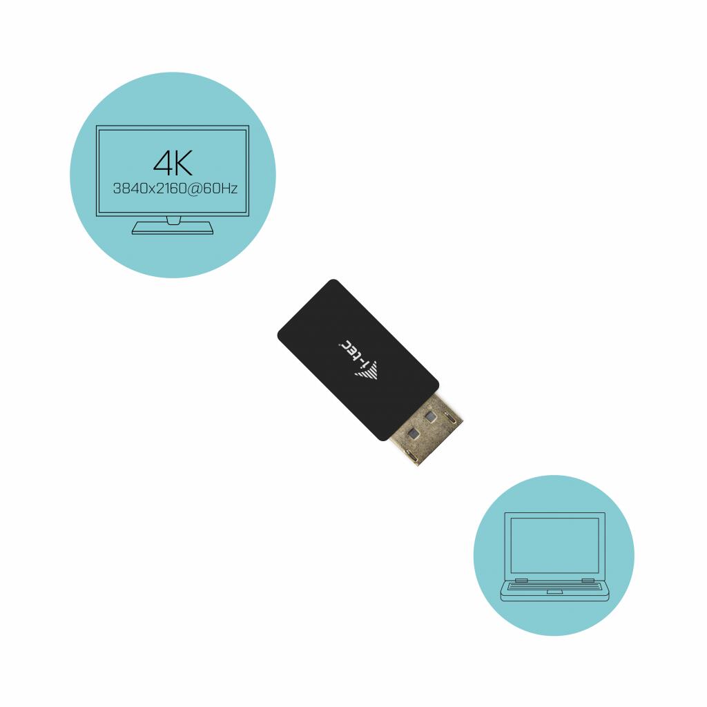 I-TEC DisplayPort zu HDMI Adapter