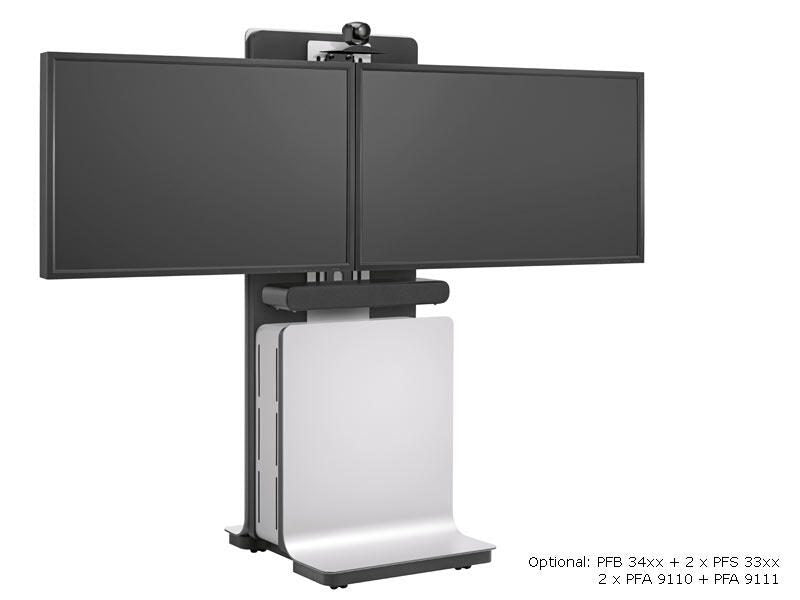 Vogel's PFF 5100 Videokonferenzmöbel für 1x 137,9cm (55') oder 2x 119,38cm (47')