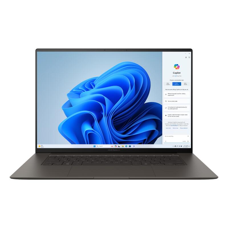 ASUS Zenbook S 16 OLED UM5606WA-RK192W AMD Ryzen™ AI 9 365 Notebook 40,6 cm (16')