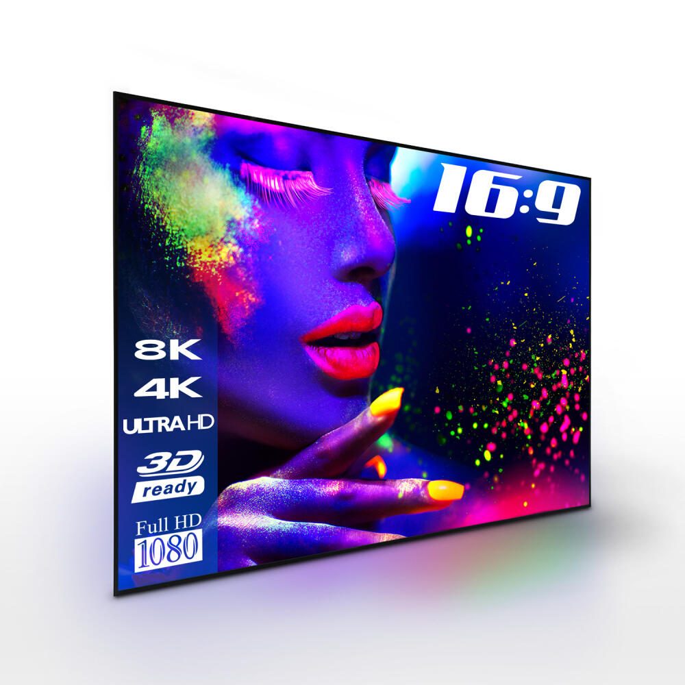 Acer ApexVision L812 Laser Ultrakurzdistanz Heimkino Beamer 4000 ANSI Lumen + eSmart Expert UKD Rahmen Leinwand 254 cm 1