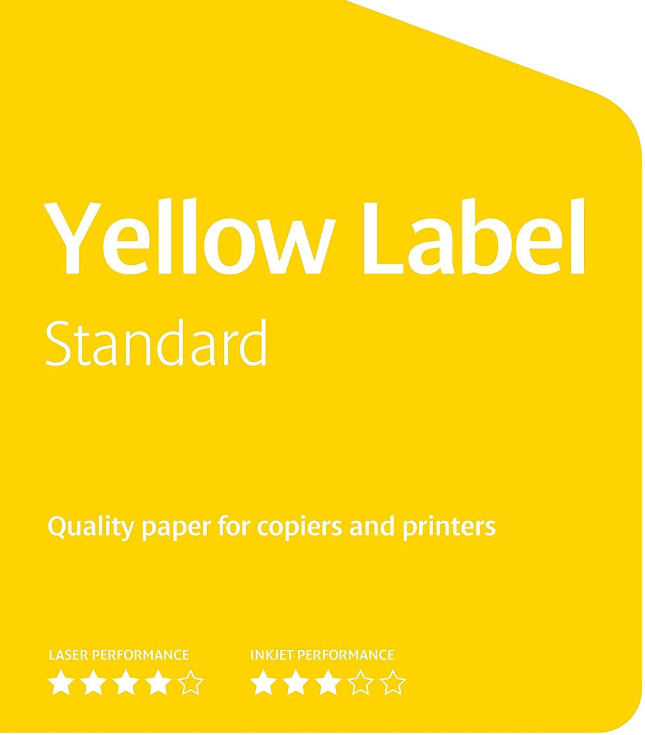 Canon Yellow Label Standard A4-Papier 80 g/m² - 2.500 Blatt Kopierpapier PEFC