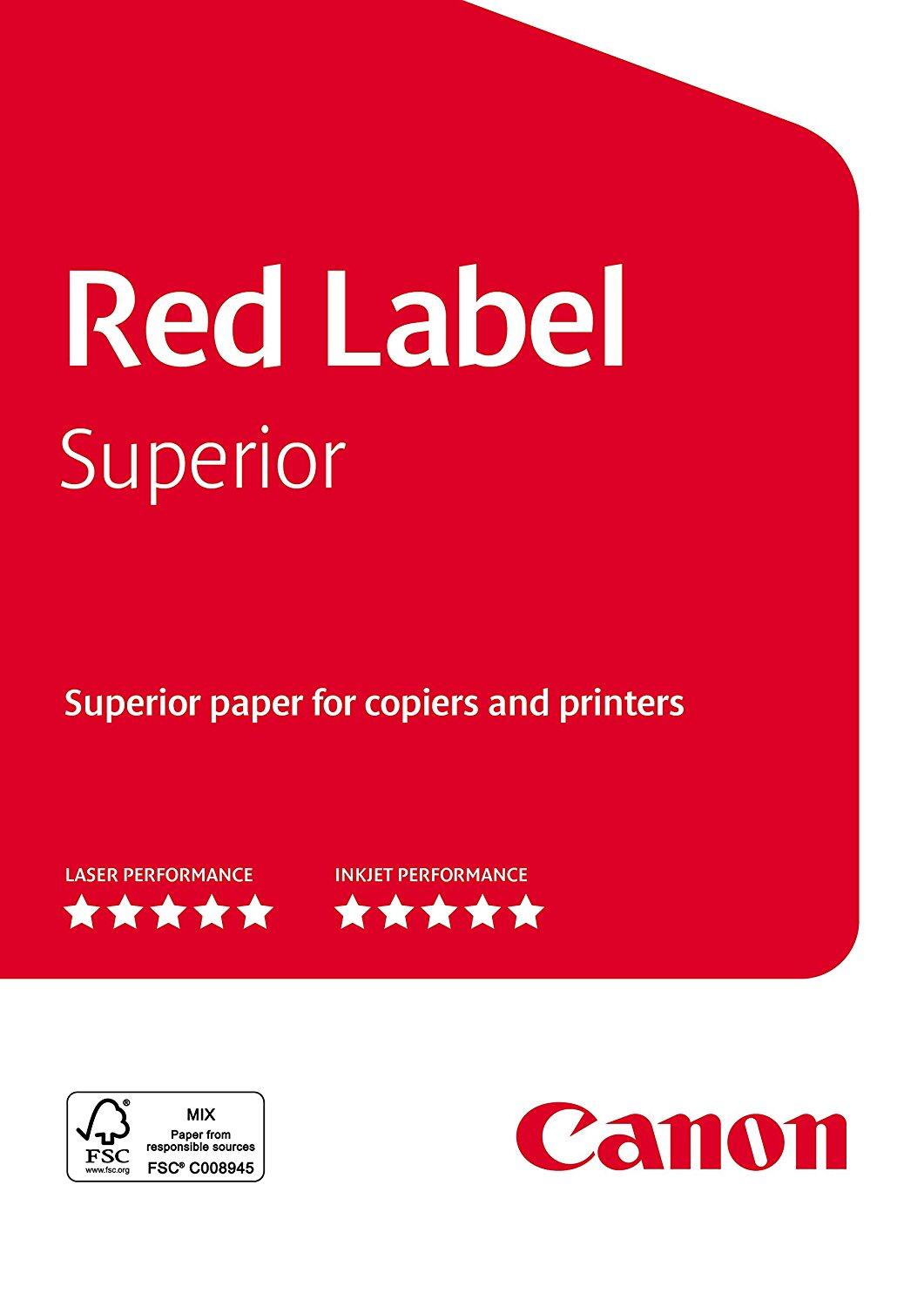 Canon Red Label Superior A4-Geschäftspapier 160 g/m² - 250 Blatt Kopierpapier FSC