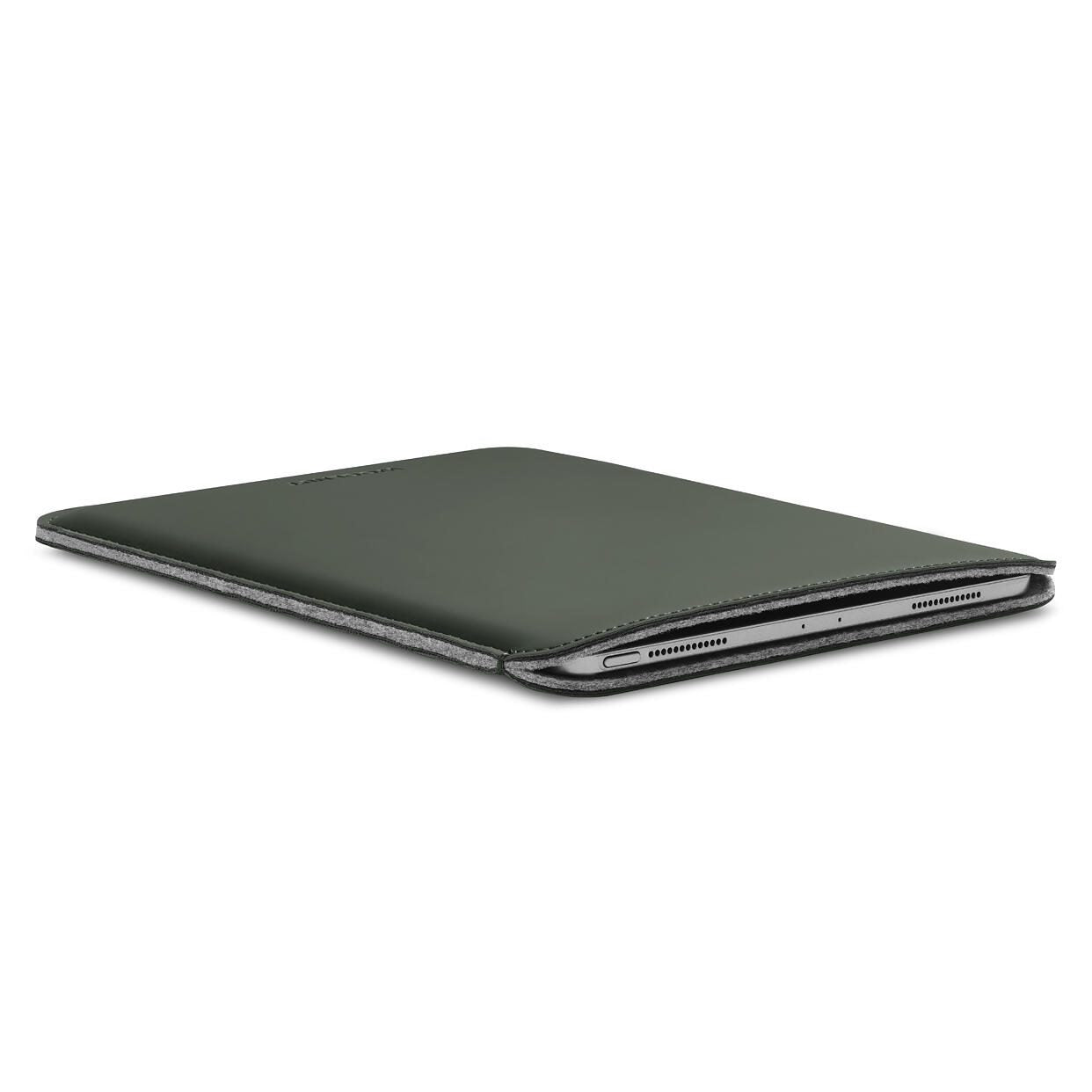 Woolnut beschichtete iPad Hülle für iPad Pro 11' & iPad Air , grün