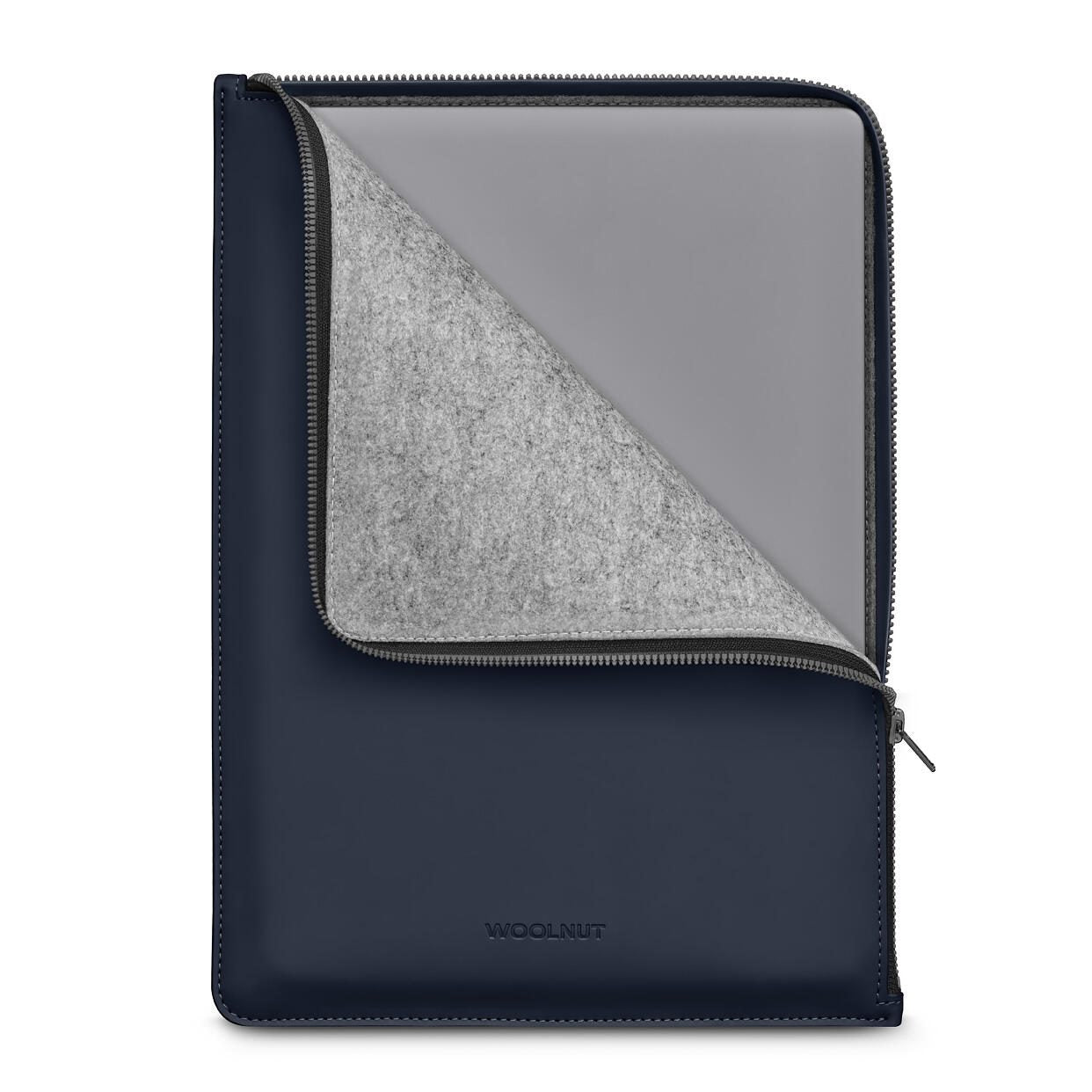 Woolnut beschichtetes Folio für MacBook Pro 14', blau