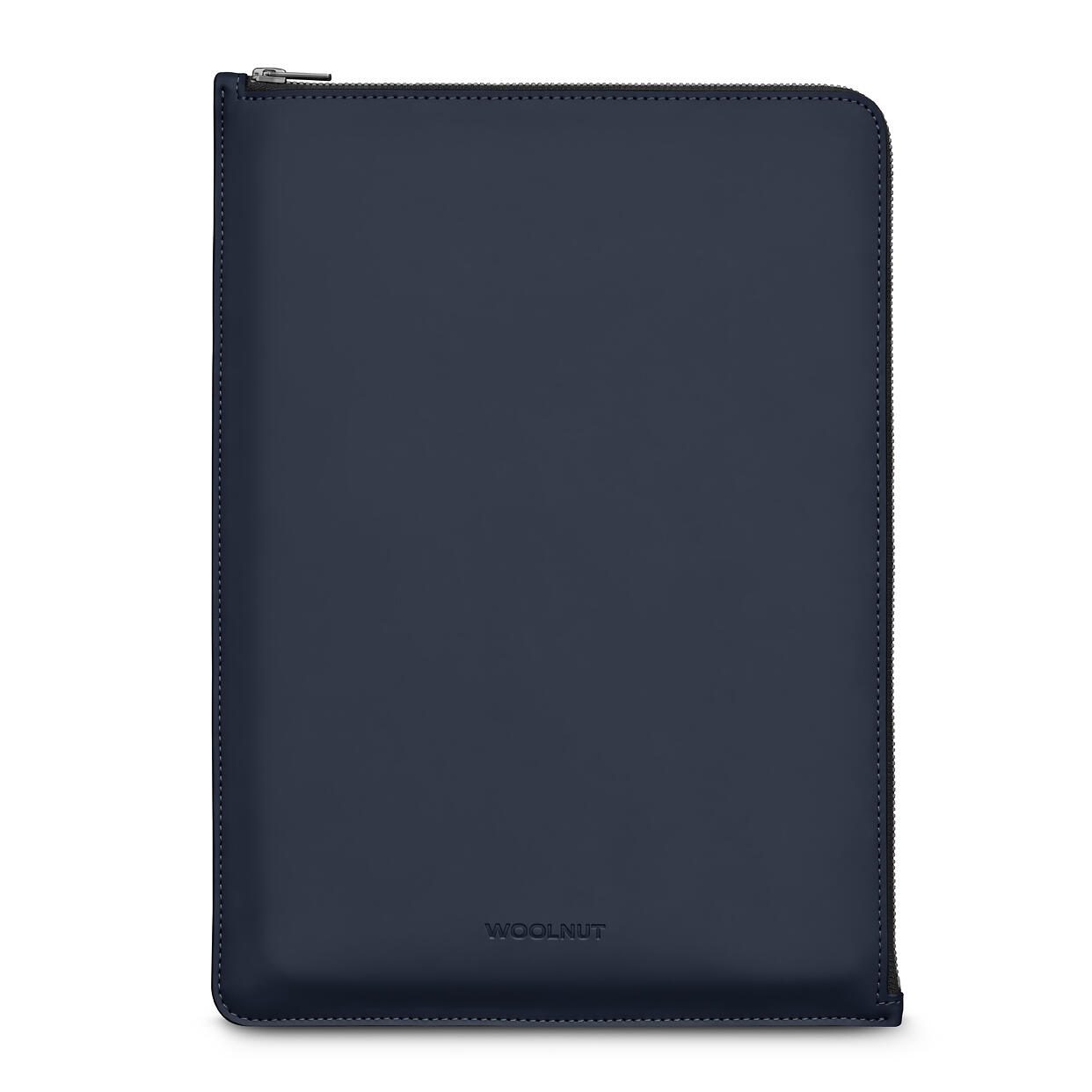B-WARE Woolnut beschichtetes Folio für MacBook Pro 14', blau