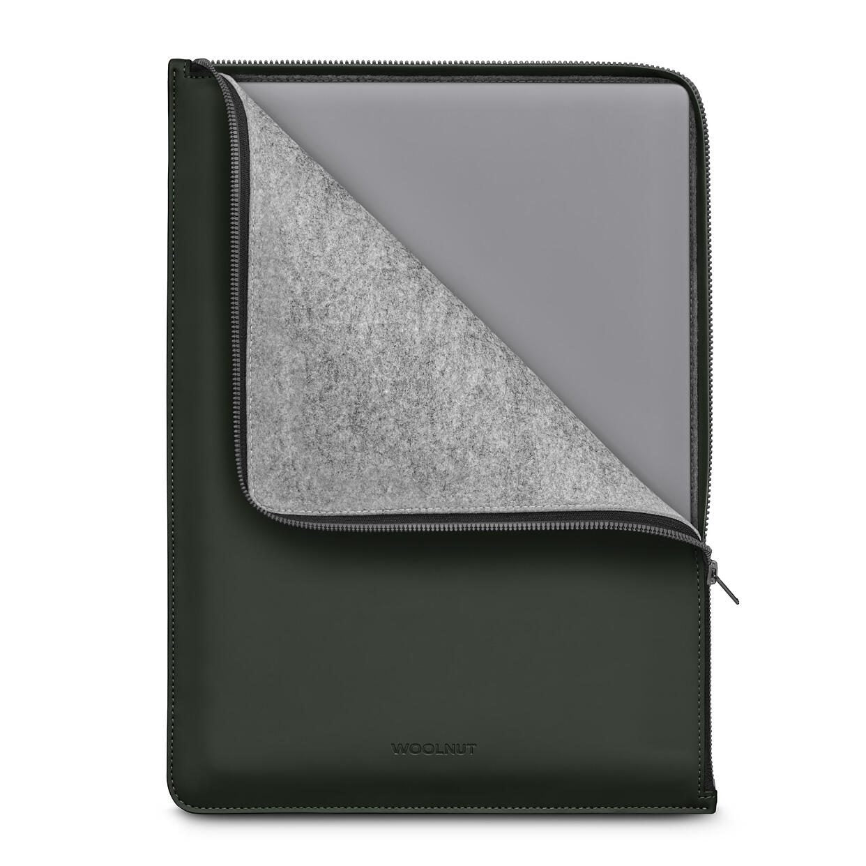 Woolnut beschichtetes Folio für MacBook Pro 16', grün
