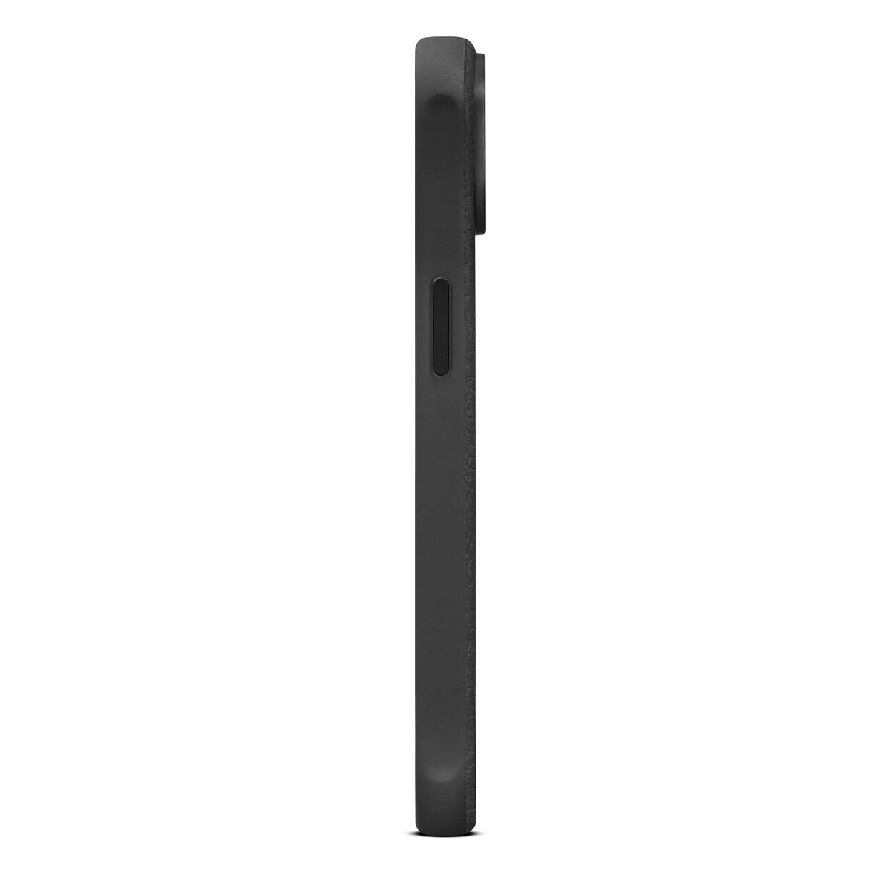 B-WARE Woolnut Ledercase für iPhone 14, schwarz