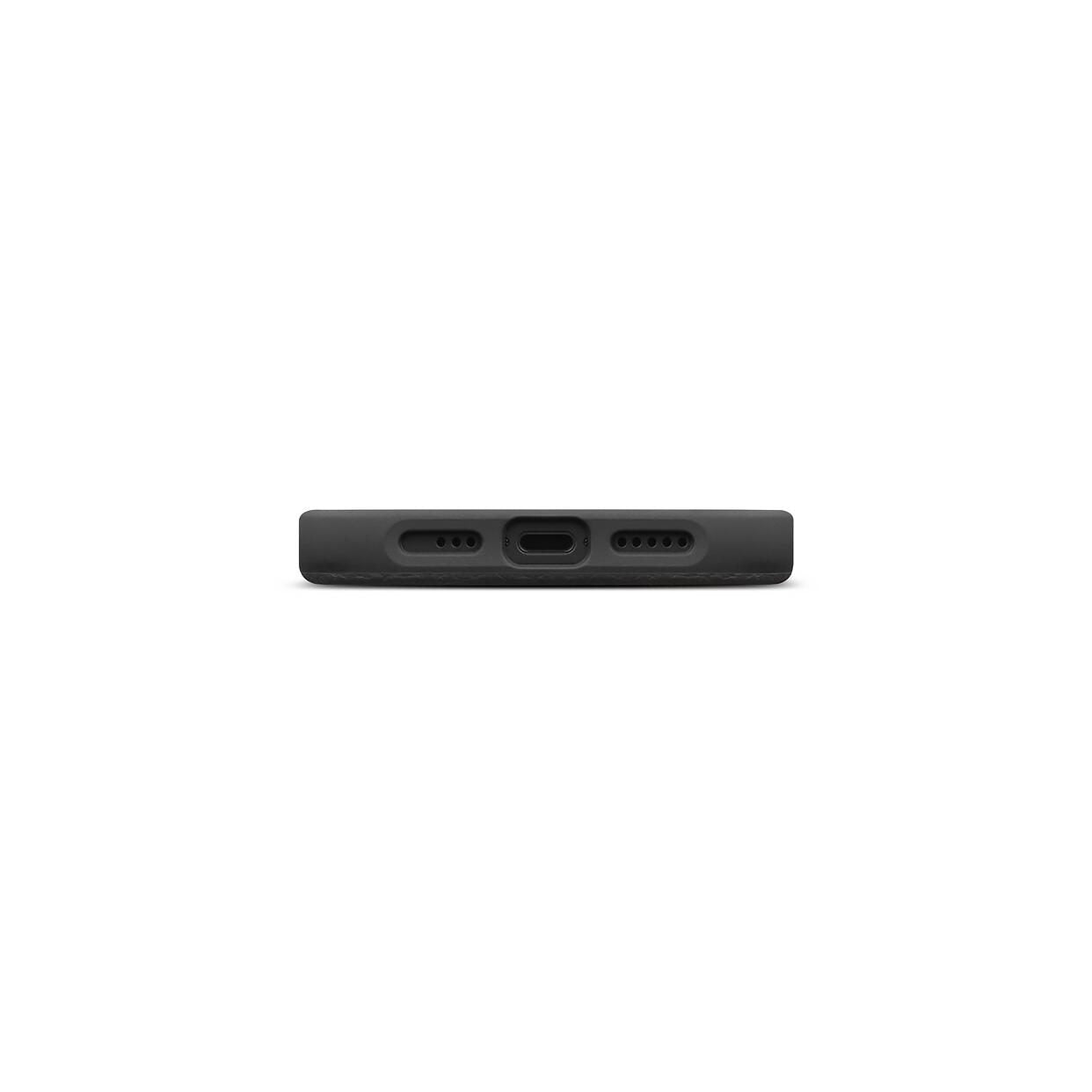 B-WARE Woolnut Ledercase für iPhone 14, schwarz