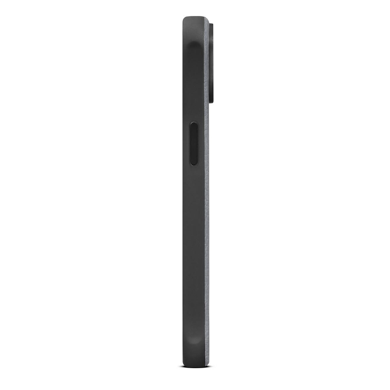 Woolnut Ledercase für iPhone 14, grau
