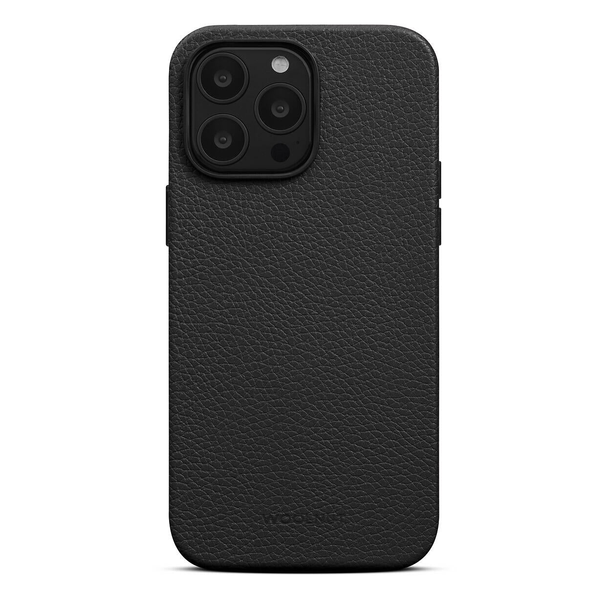 Woolnut Ledercase für iPhone 14 Pro Max, schwarz