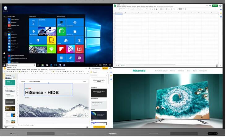 Hisense 75WR6BE interaktives Touchdisplay 190,5 cm (75')