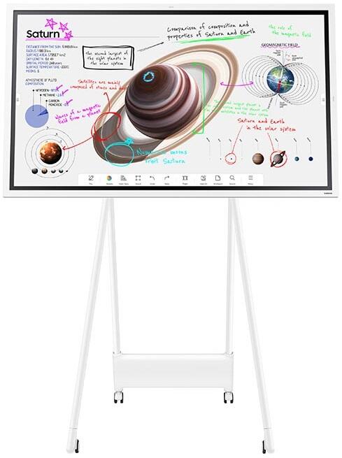 Samsung Flip Pro WM55B Flipchart 138,7 cm 55 Zoll inklusive STN-WM55R Standfuß mit Rollen