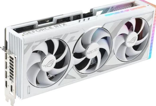 ASUS ROG Strix GeForce RTX 4080 SUPER White OC,16GB GDDR6X, 2x HDMI, 3x DP