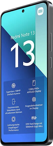 Xiaomi Redmi Note 13 128GB 6RAM 4G EU black