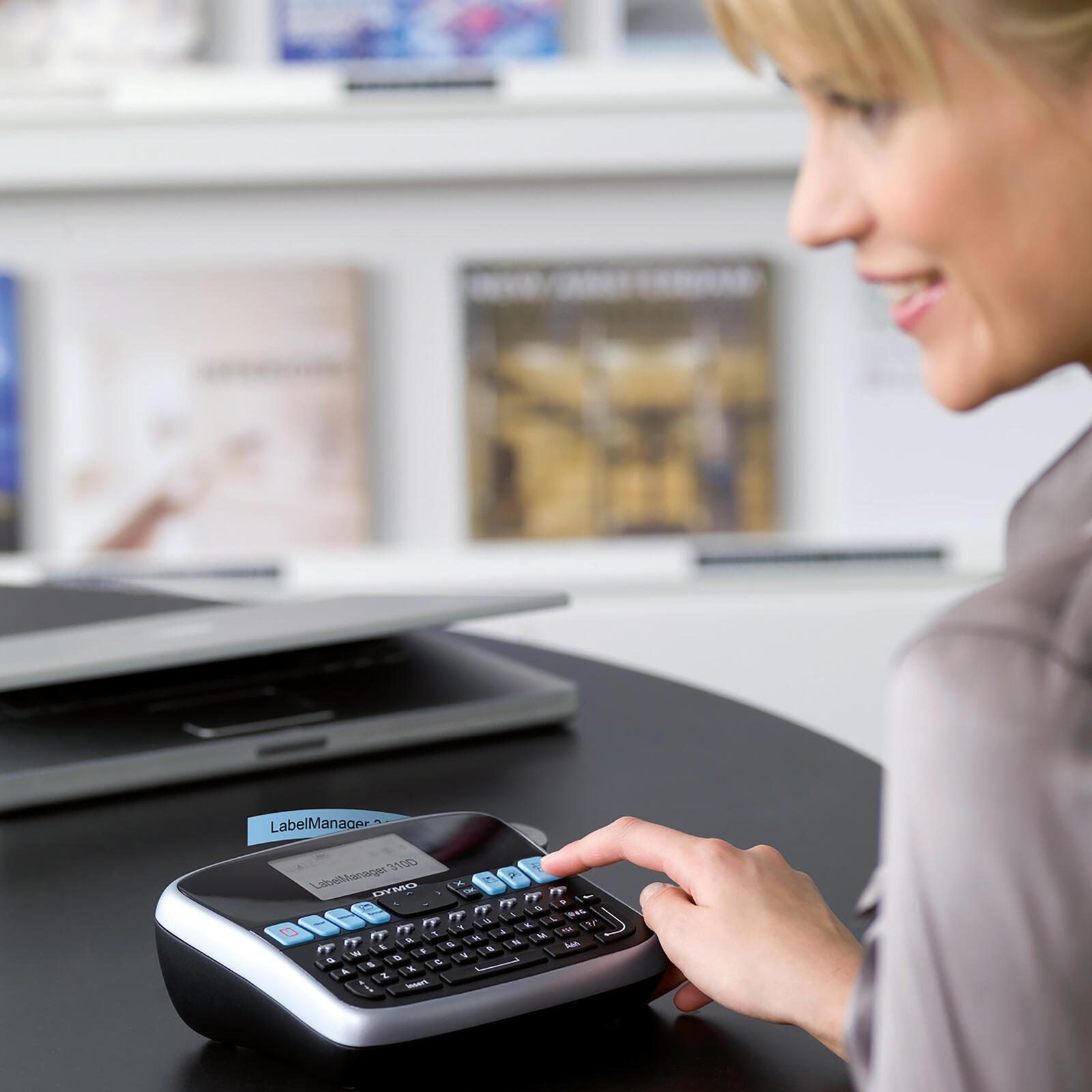 DYMO® LabelManager™ 210D+ / Beschriftungsgerät - QWERTZ-Tastatur, Kofferset