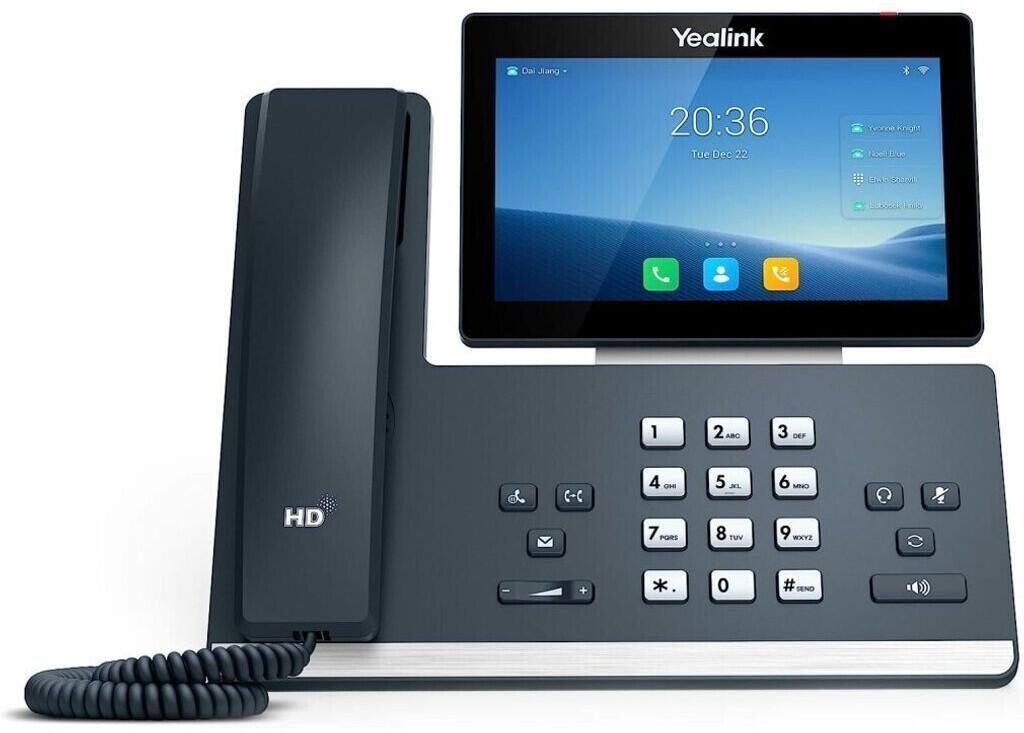 Yealink SIP-T58W - VoIP-Telefon mit Rufnummernanzeige